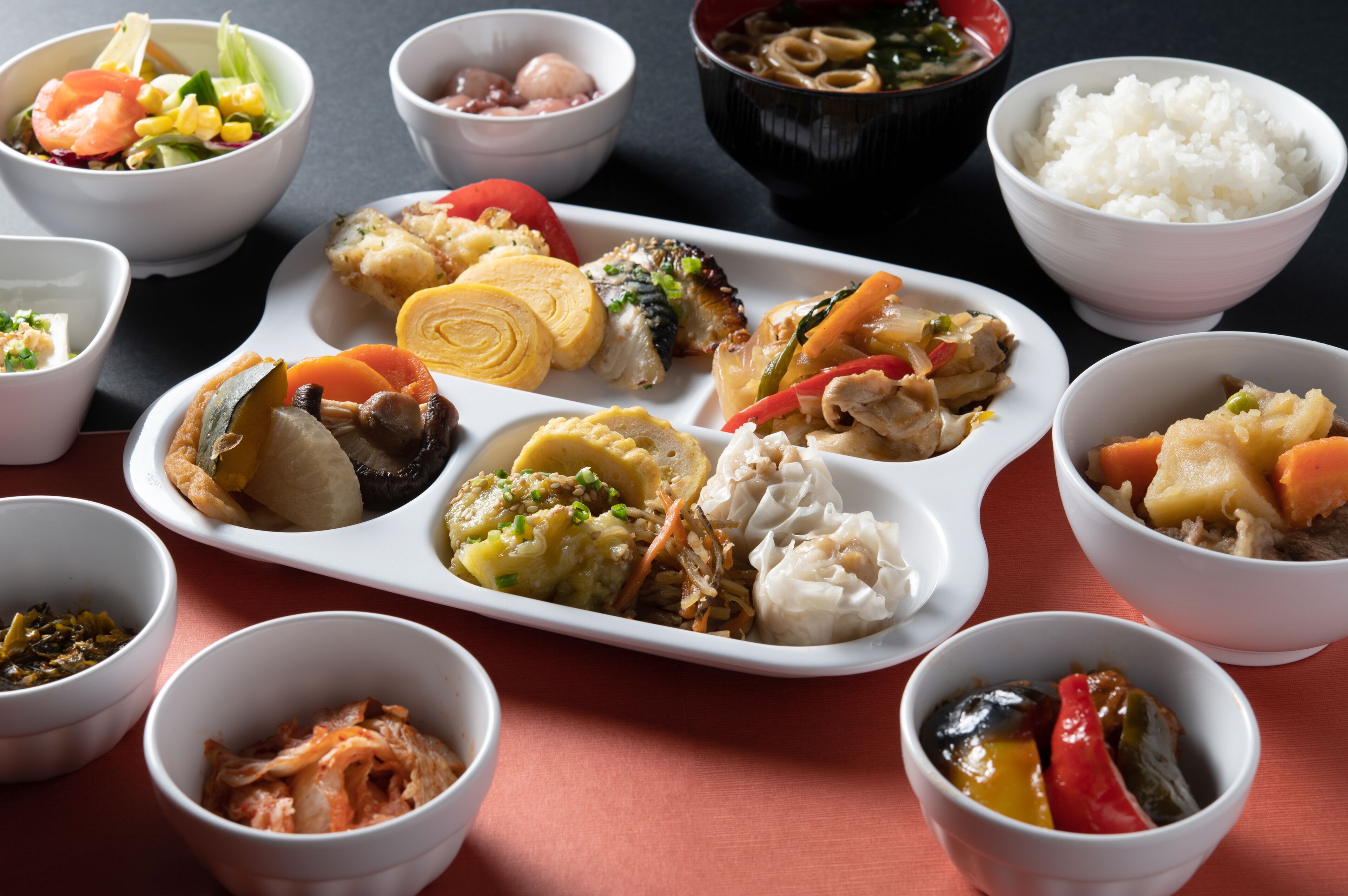 daily buffet breakfast for a fee