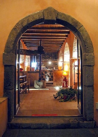 Entrada de la propiedad