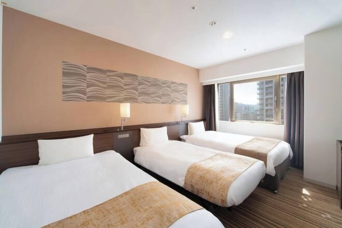 Desk, blackout drapes, iron/ironing board, free WiFi