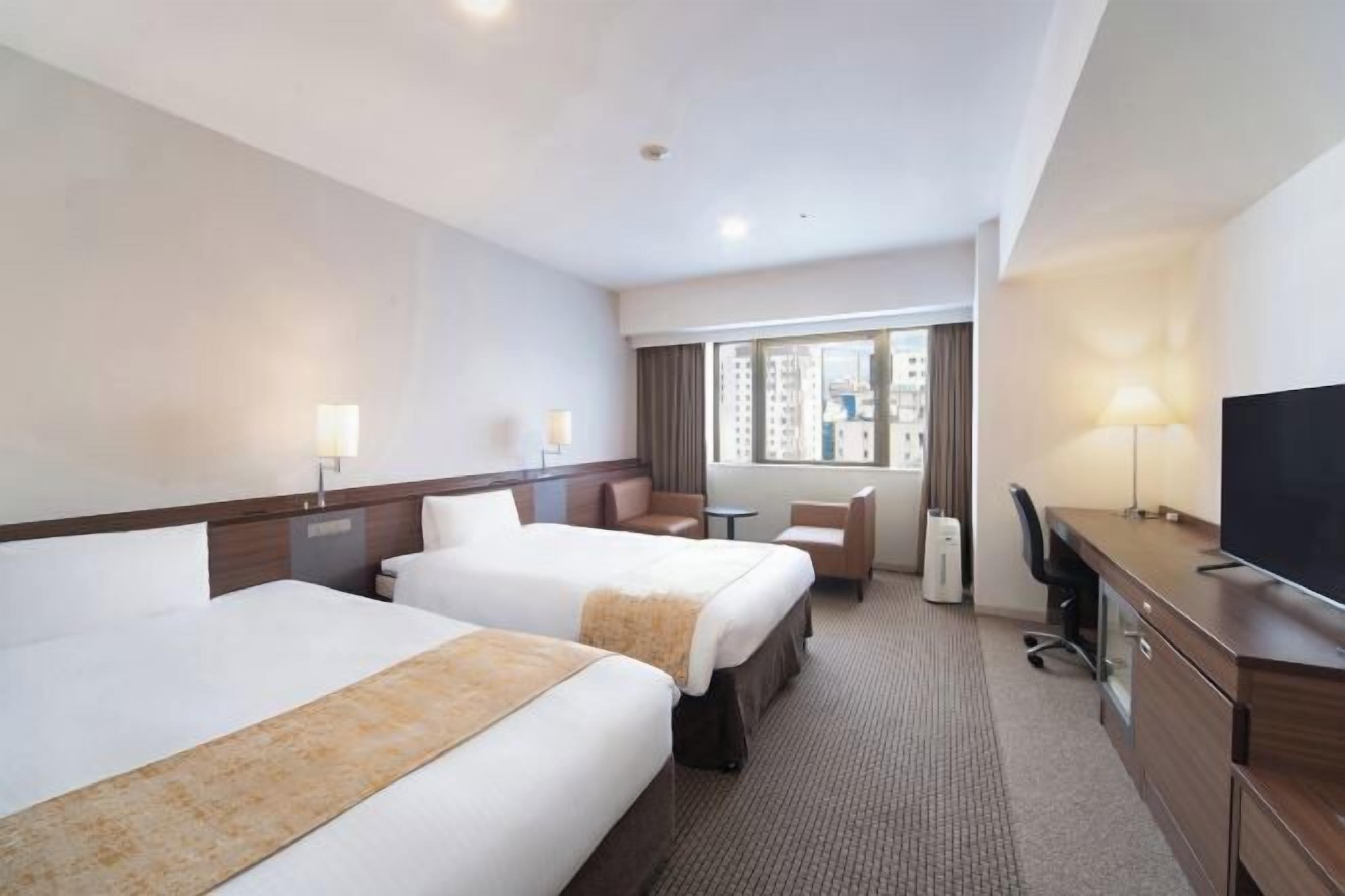 Desk, blackout drapes, iron/ironing board, free WiFi