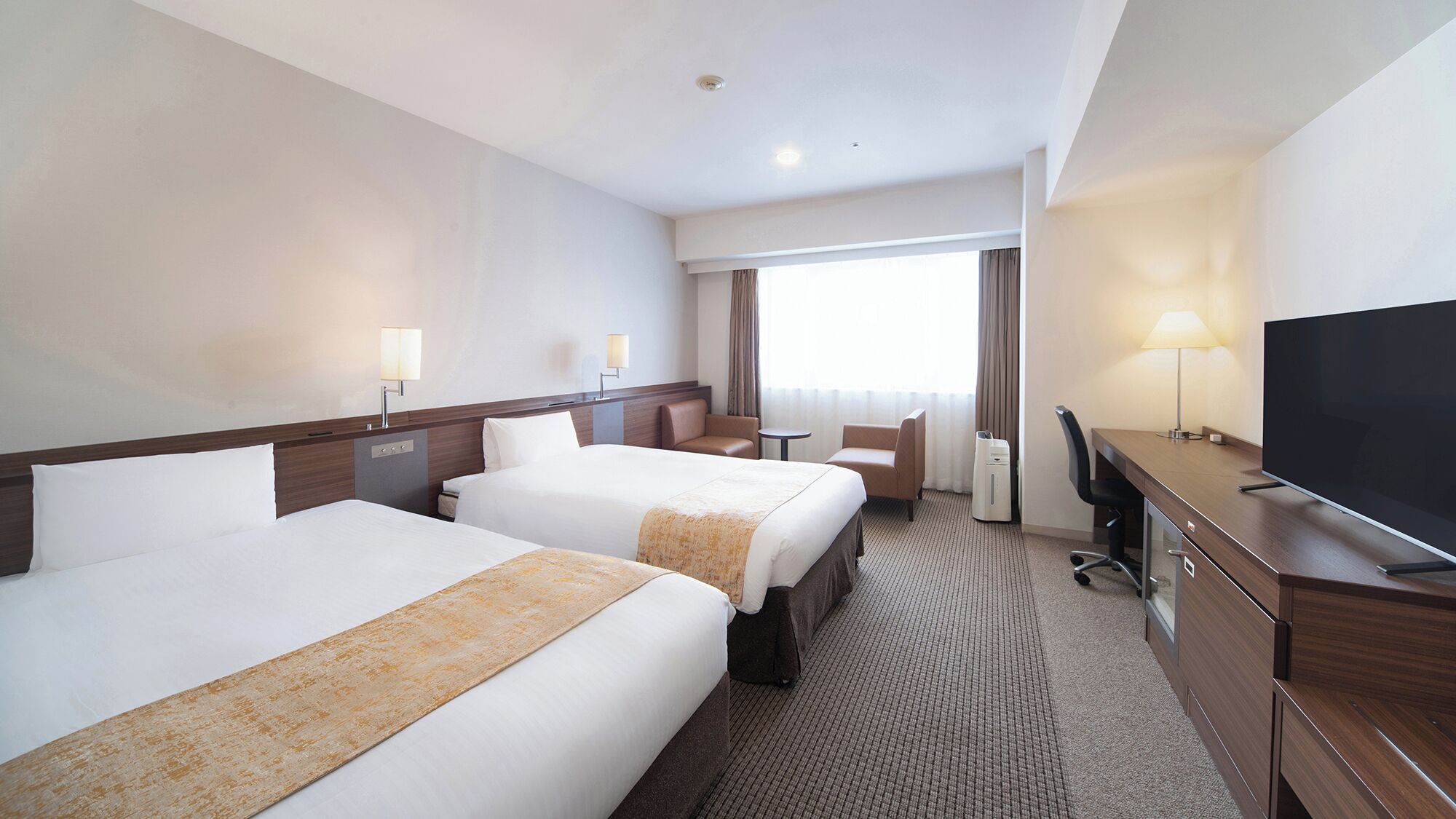 高級雙床房, 非吸煙房 | 書桌、遮光布/窗簾、熨斗/熨衣板、免費無線上網