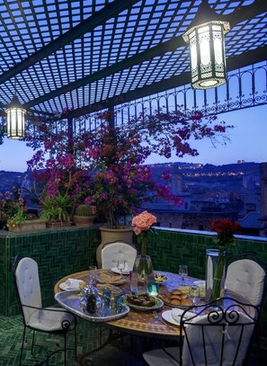 Restaurant - Riad La Maison Verte (Fes)