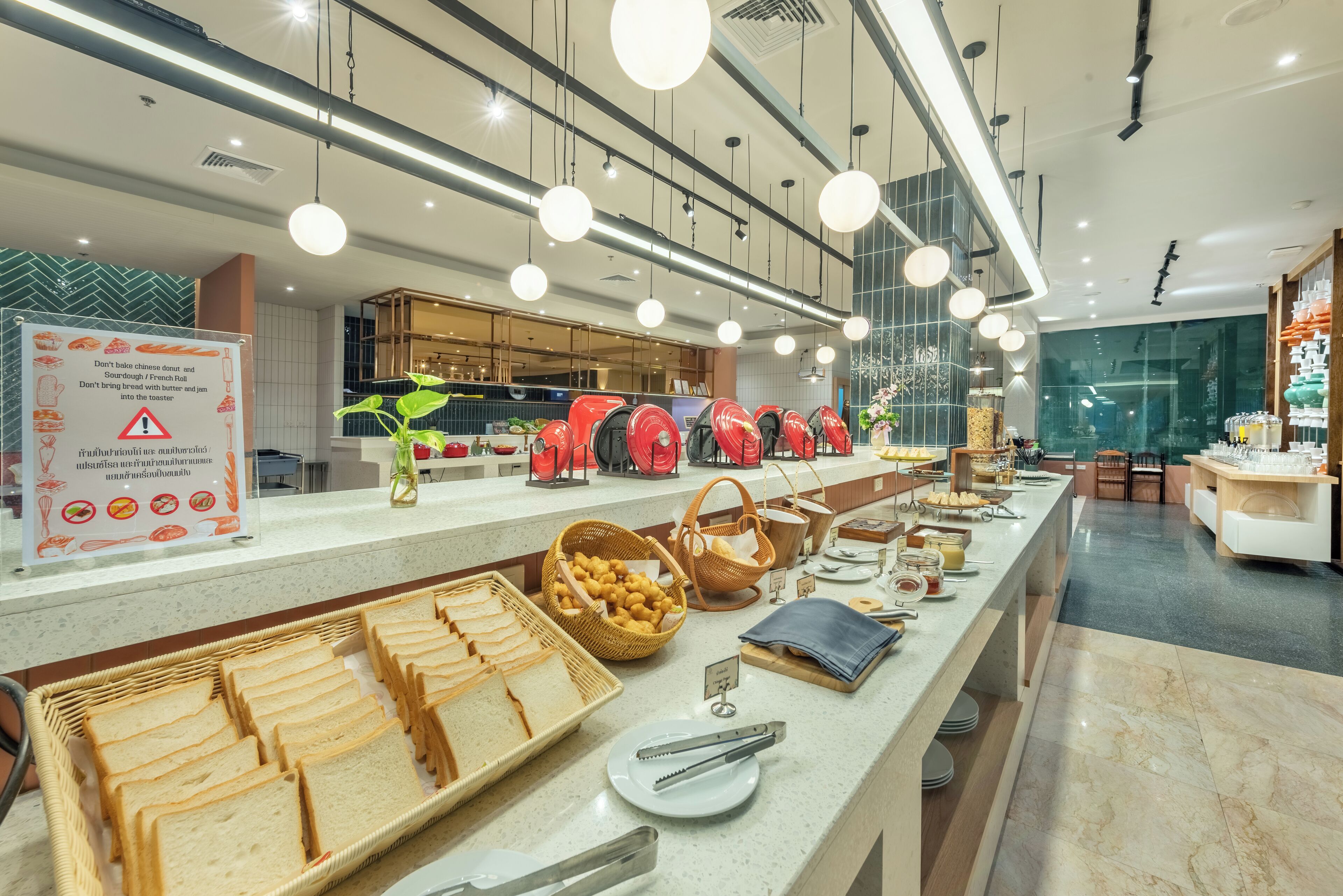 breakfast (thb 150 per person)