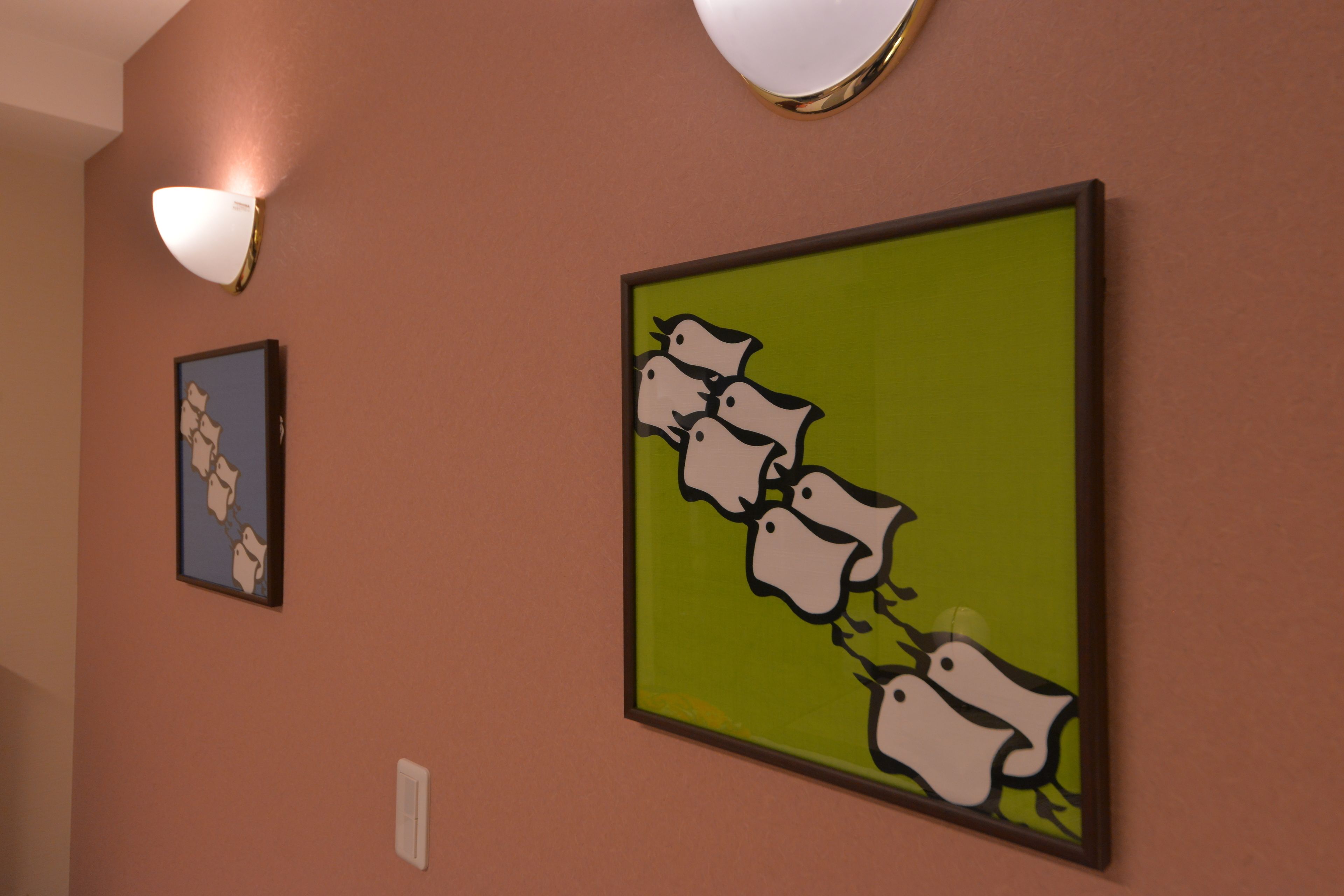 design double room (japanese style double 'bird') | view from room