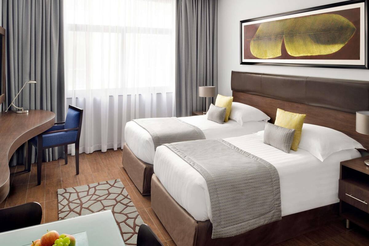 Superior Twin Room, 2 Single Beds | In-room safe, desk, laptop workspace, soundproofing