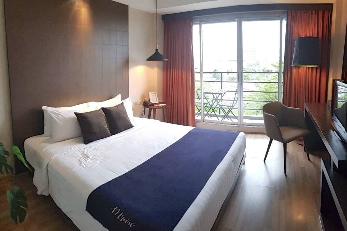 Top Deluxe Double Room | 1 dormitorio, minibar, caja fuerte y escritorio