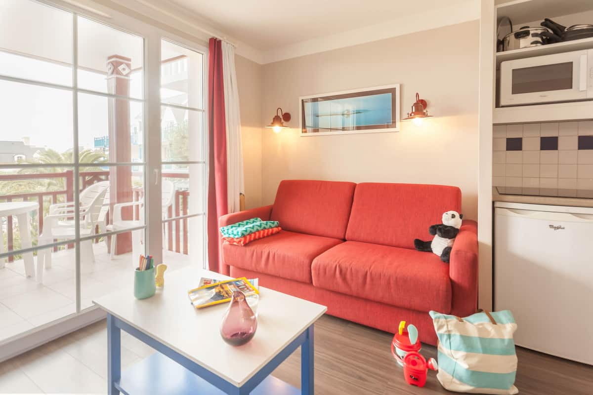 Apartment 4 people - 1 bedroom - Terrace or balcony