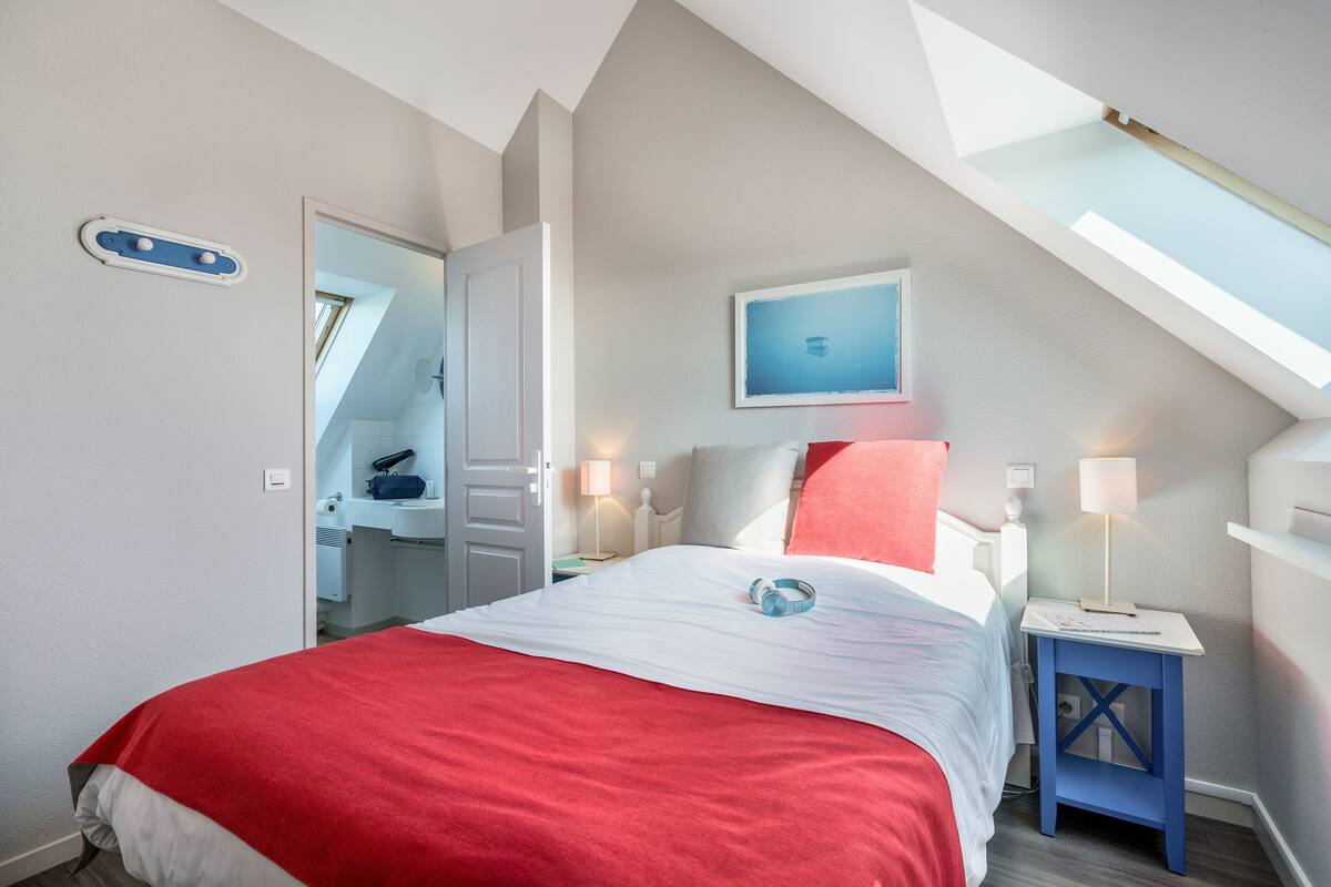 Apartment 5 people - 1 bedroom - Duplex - Terrace or balcony - Sea view