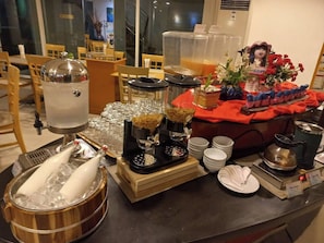 Daily continental breakfast (THB 200 per person)