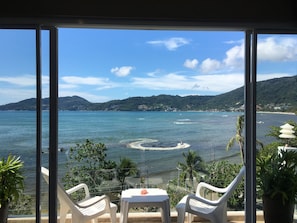 Udsigt fra balkon
