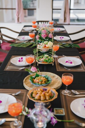Dinner served  - Suuko Villas (Chalong)