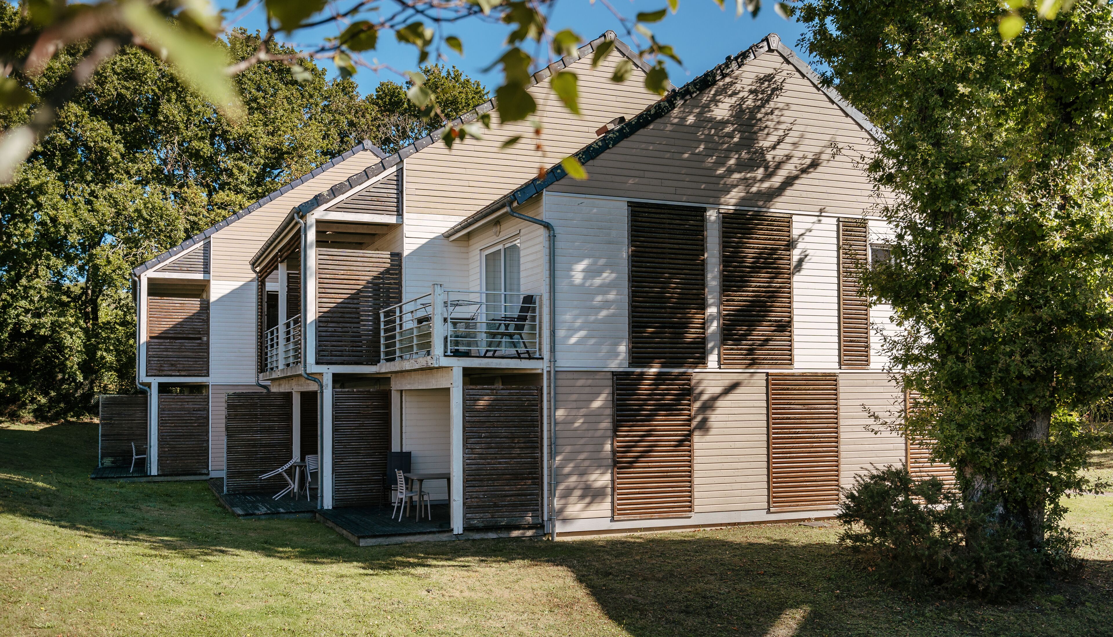 Voorkant van accommodatie