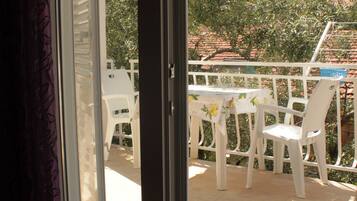 Double or Twin Room, Balcony, Partial Sea View | Balcony