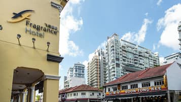 Fassade der Unterkunft