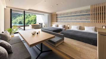 客房, 无烟房 (SUISYOKU, with Semi Open-Air Bath) | 熨斗/熨板、免费 WiFi