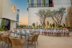 Rooftop terrace