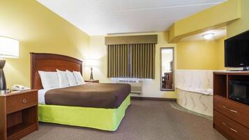 Studio suite, 1 kingsize bed, niet-roken | Verduisterende gordijnen, een strijkplank/strijkijzer, gratis babybedden