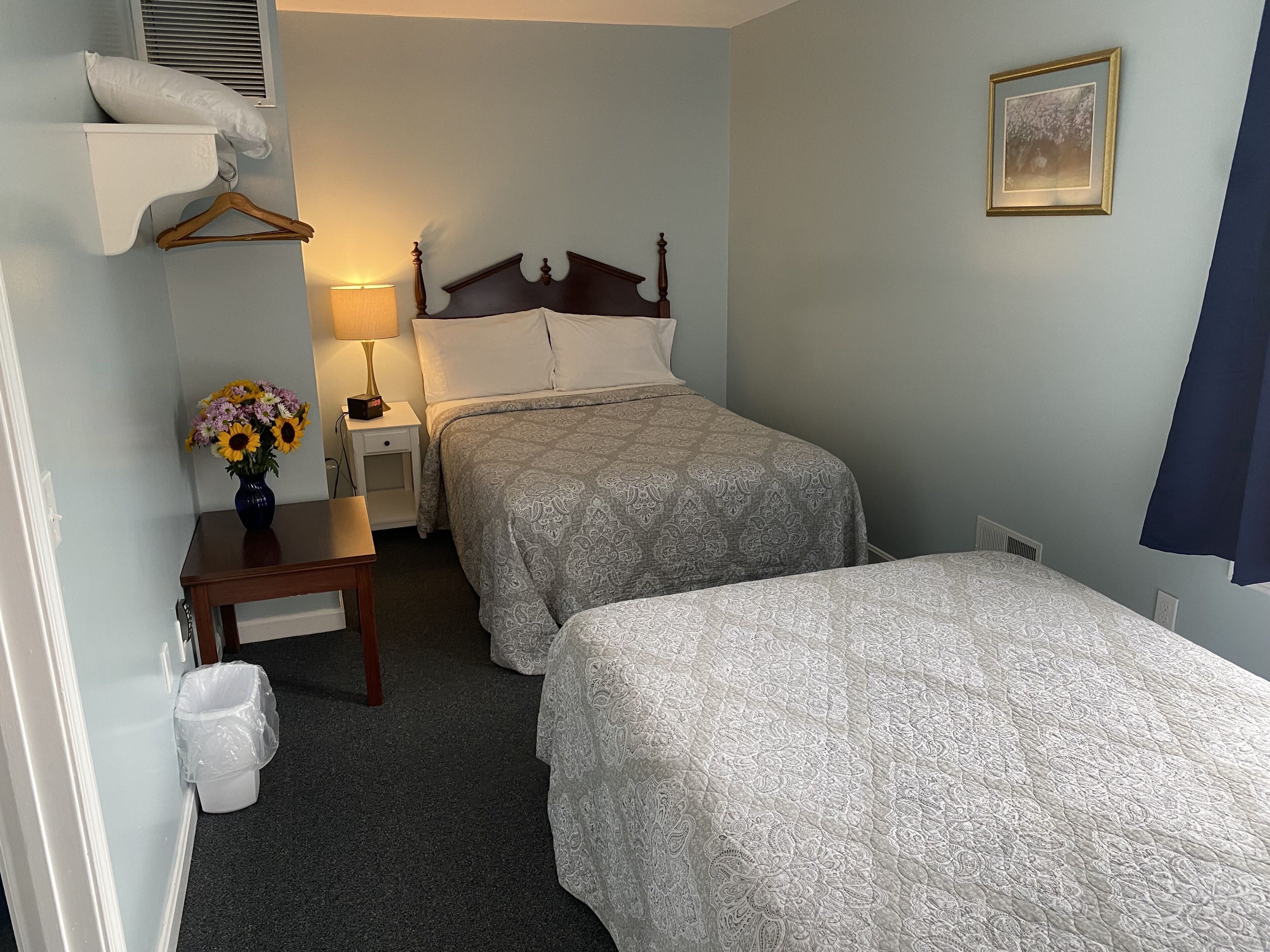 luxury room | blackout curtains, soundproofing, iron/ironing board, free wifi