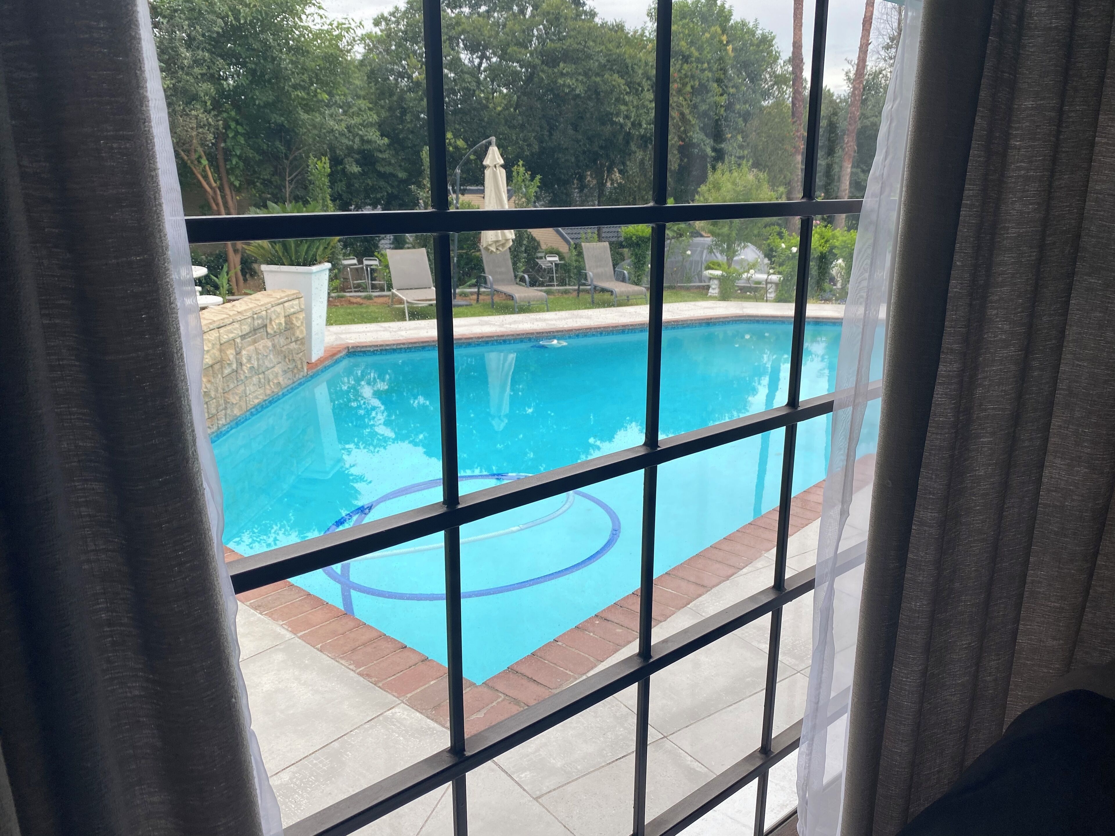 Familienzimmer | Blick auf den Garten