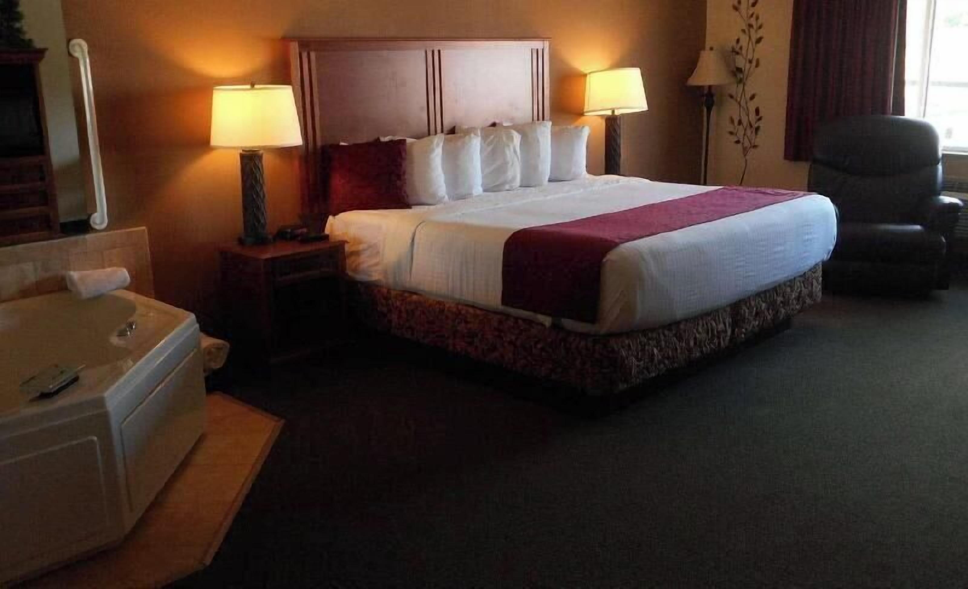 Ropa de cama de alta calidad y camas con pillow-top 