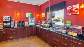 Free daily full breakfast