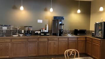 Daily continental breakfast for a fee