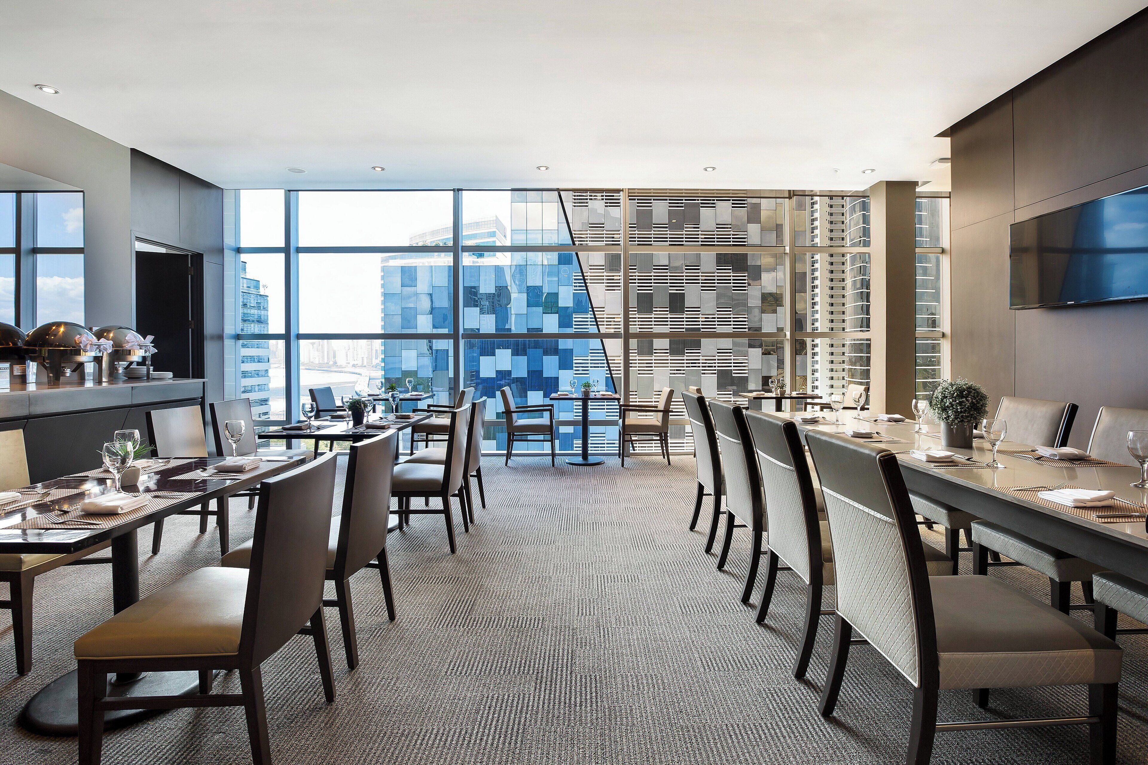 breakfast, lunch and dinner served