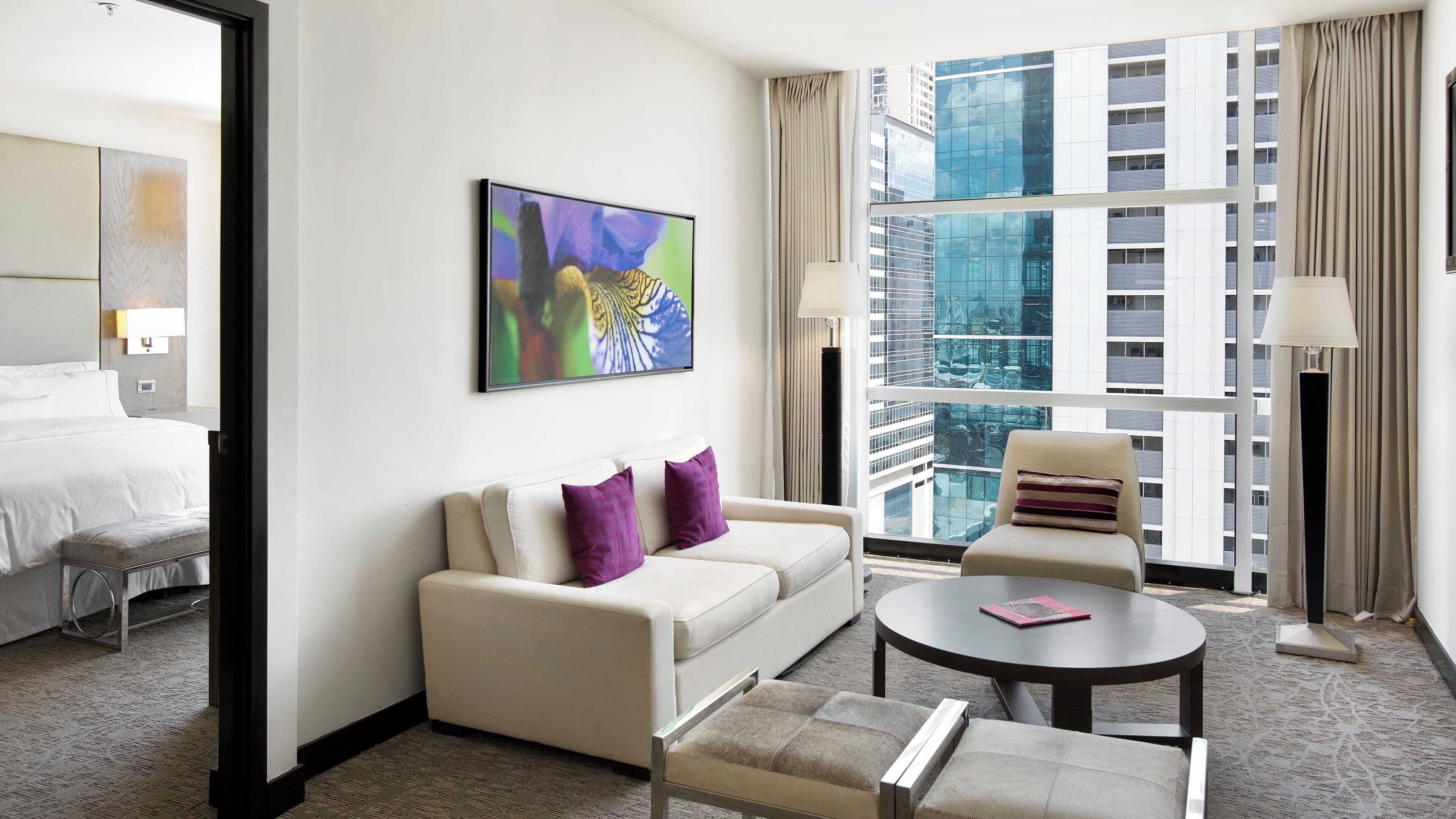 suite, 1 bedroom, ocean view | premium bedding, pillow-top beds, minibar, in-room safe