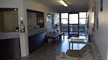 Zona de estar del vestíbulo