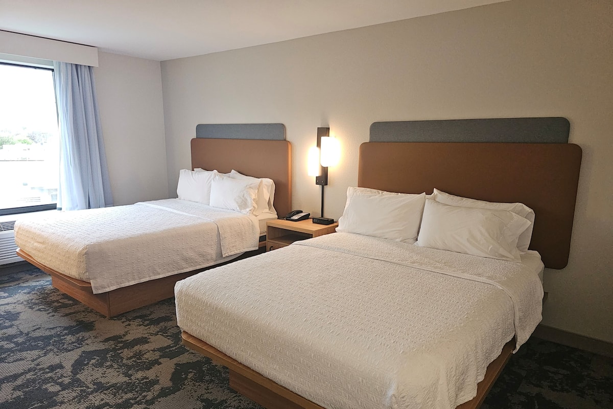 In-room safe, iron/ironing board, free cribs/infant beds, free WiFi