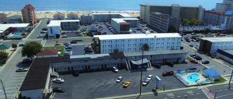 Overnatningsstedets facade