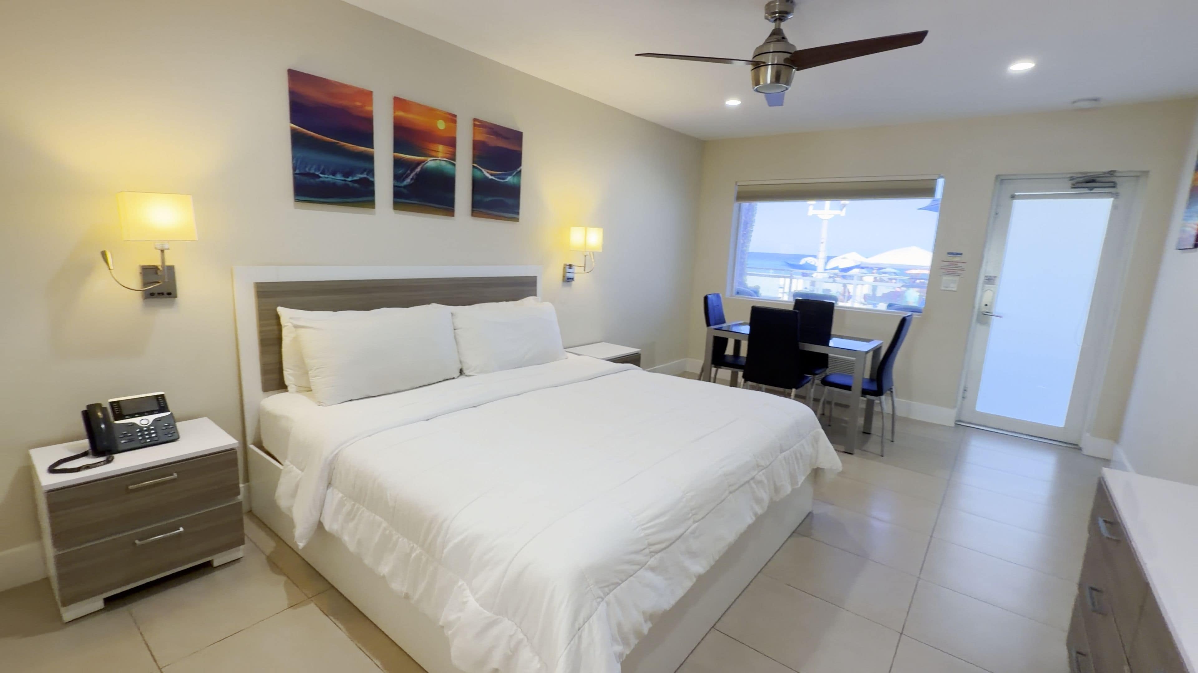 Deluxe Oceanfront King Suite (First Floor) | 2 bedrooms, Egyptian cotton sheets, premium bedding, down comforters
