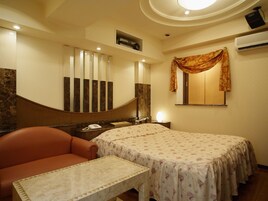 Hypo-allergenic bedding, individually decorated, individually furnished