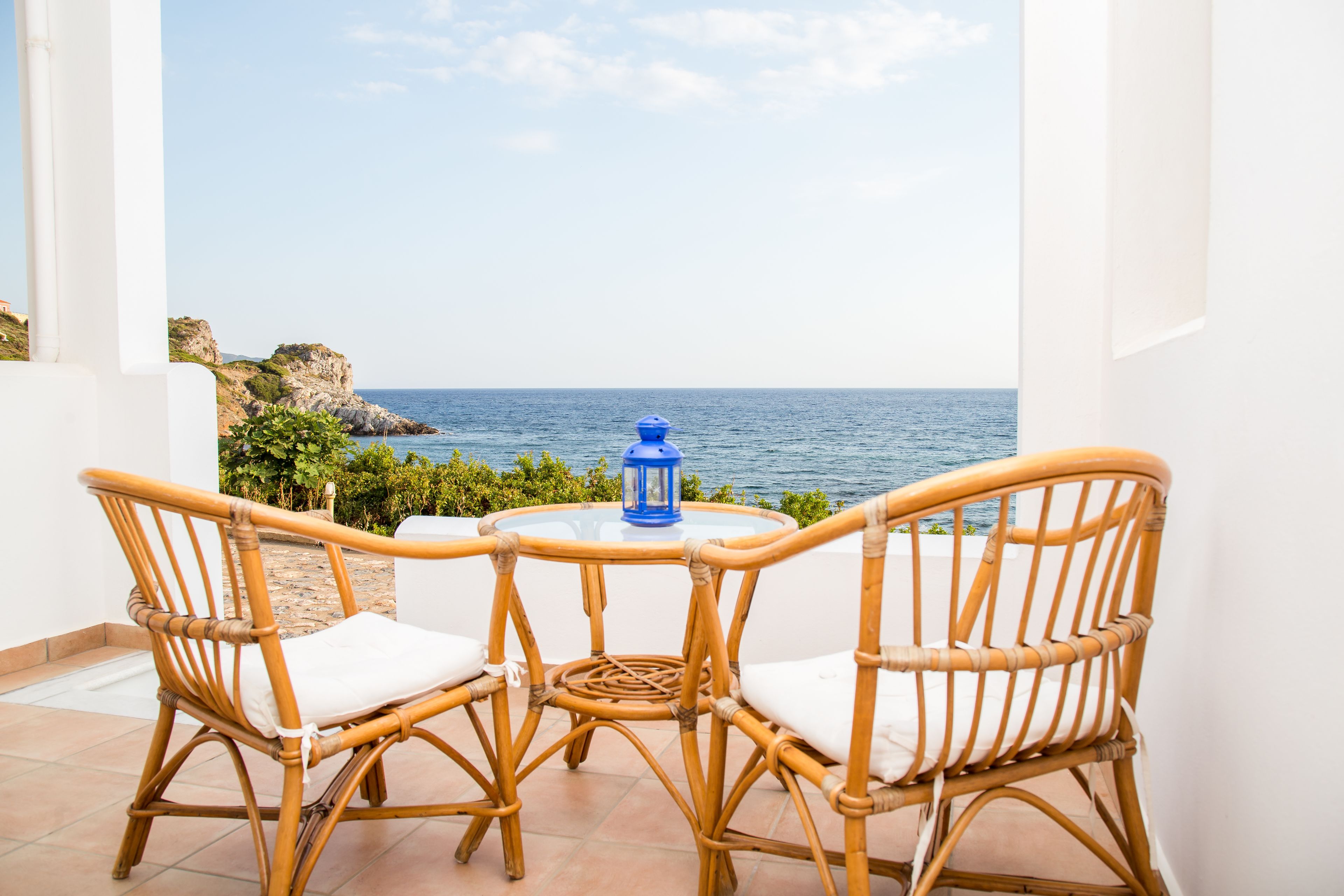 Double Twin, Sea View | Blick vom Balkon