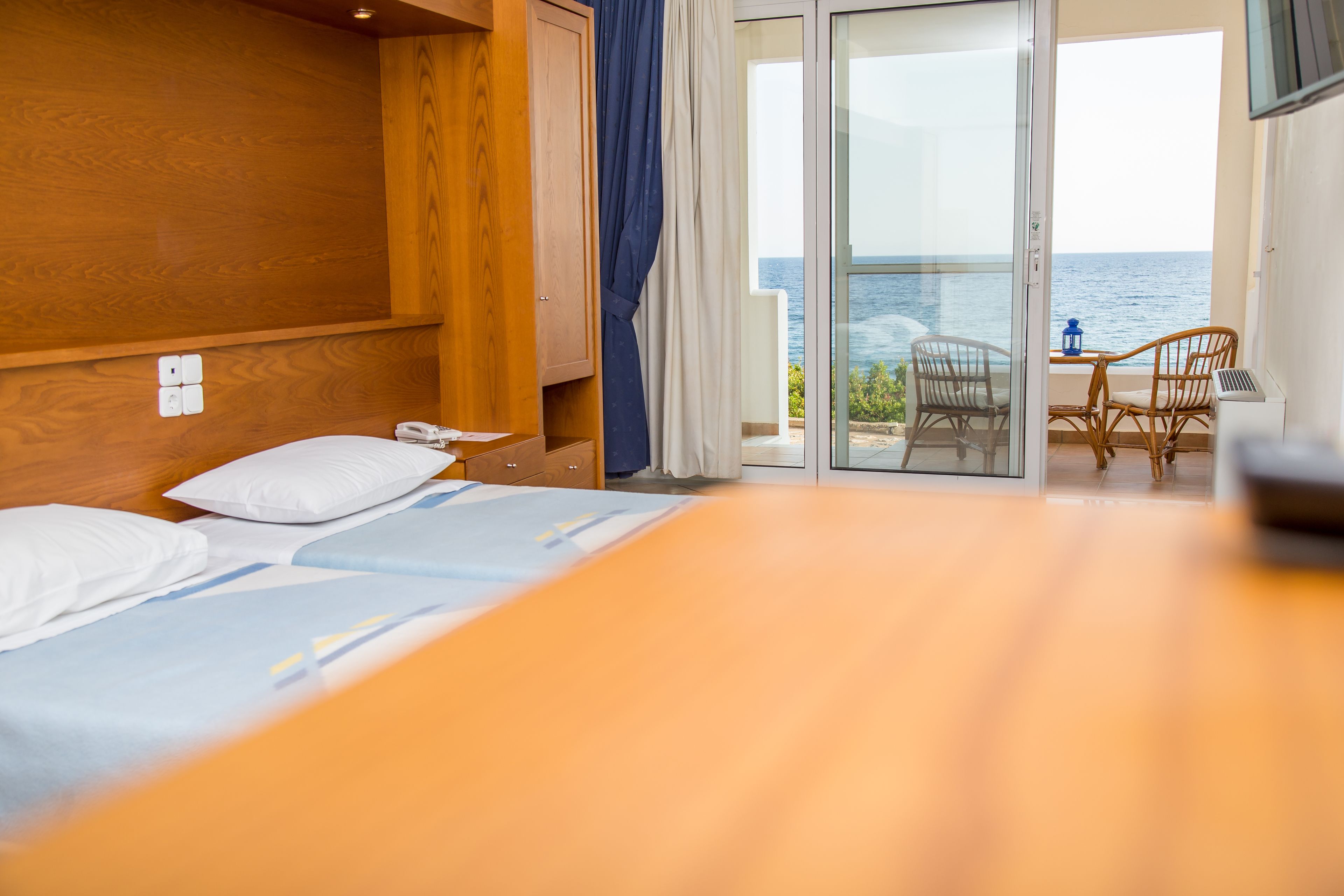 double twin, sea view | 1 bedroom, blackout curtains, soundproofing, iron/ironing board