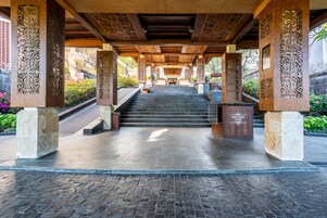 Fachada de la propiedad