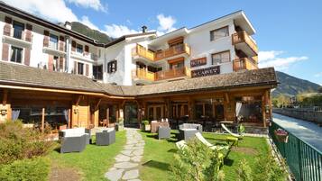 Fassade der Unterkunft