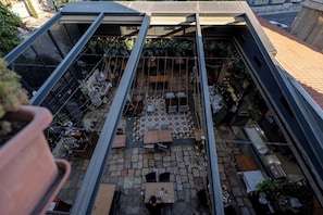 Tweepersoonskamer, balkon | Uitzicht vanaf balkon