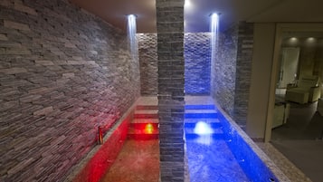 Sauna, poreallas, turkkilainen sauna, vartalohoitoja, mutakylpyjä
