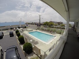 Seasonal outdoor pool