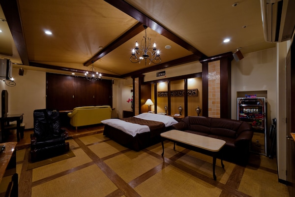 Individually decorated, individually furnished, desk, blackout drapes