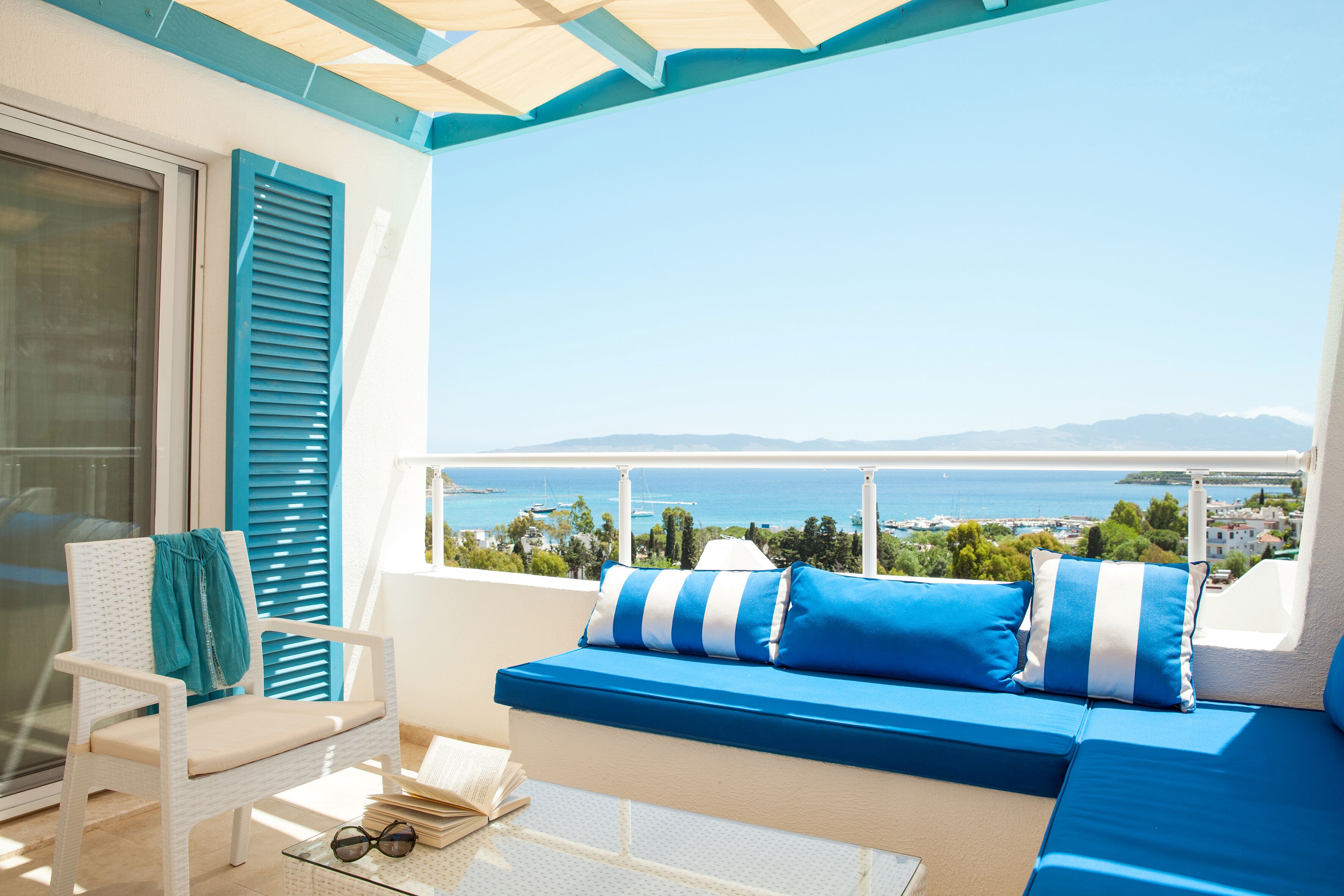 club room sea view | view from room