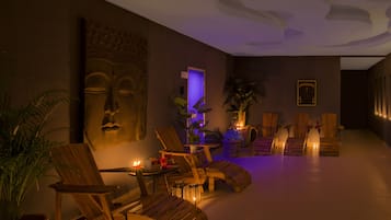 Steam room, Turkish bath, massage/treatment rooms