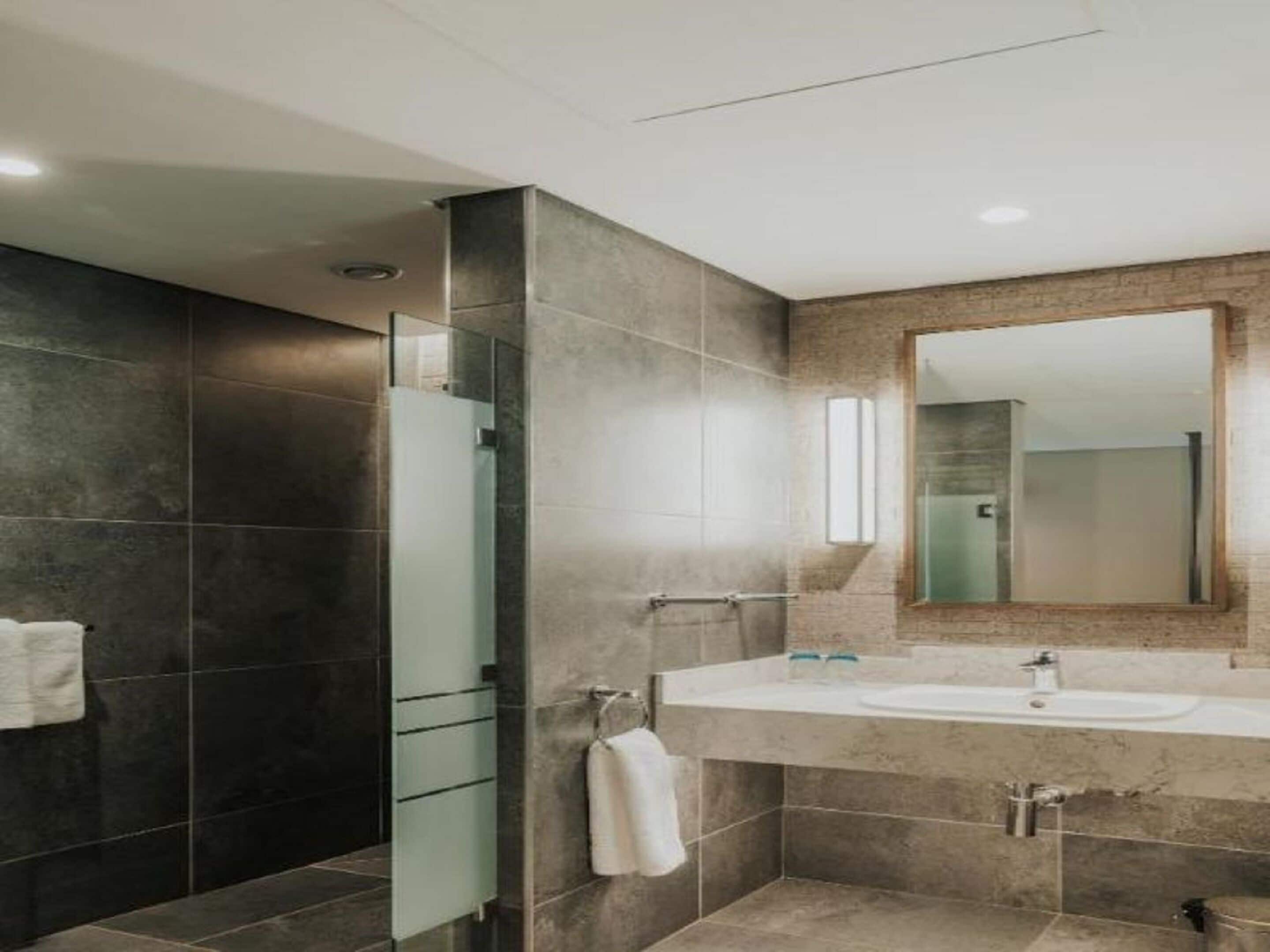 free toiletries, hair dryer, towels, soap