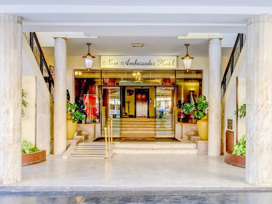 Entrada de la propiedad