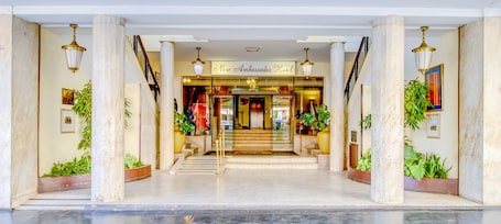 Property entrance. New Ambassador Hotel