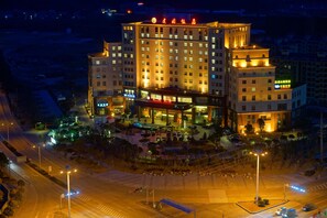 Front of property – evening/night