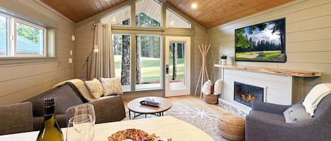 Cabane Deluxe | Coin séjour