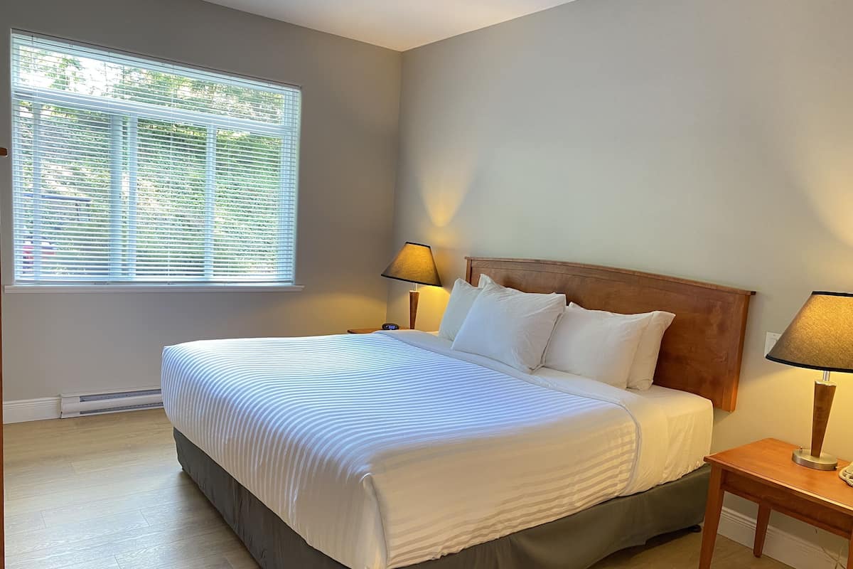 Suite, 1 cama King size y sofá cama, cocina | 1 habitación, ropa de cama de alta calidad y decoración personalizada