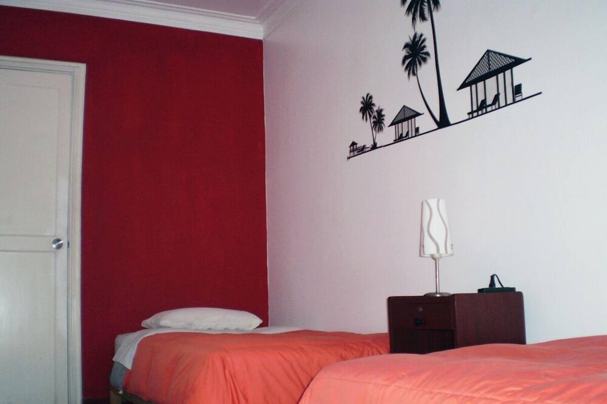 Free WiFi, bed sheets